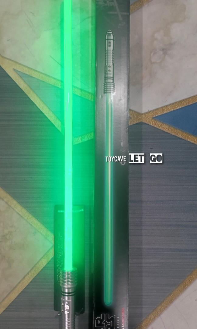 Hasbro The Black Series Kit Fisto Lightsaber, Hobbies & Toys, Toys