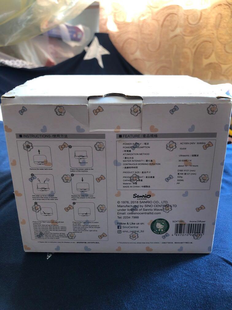Hello kitty diffuser （分類：空氣清新機及抽濕機）位於 Hong Kong。 由 stforad 提交（商品編號 1177110502，圖片 3）。簡介： 只用過幾次 喺logon 買。