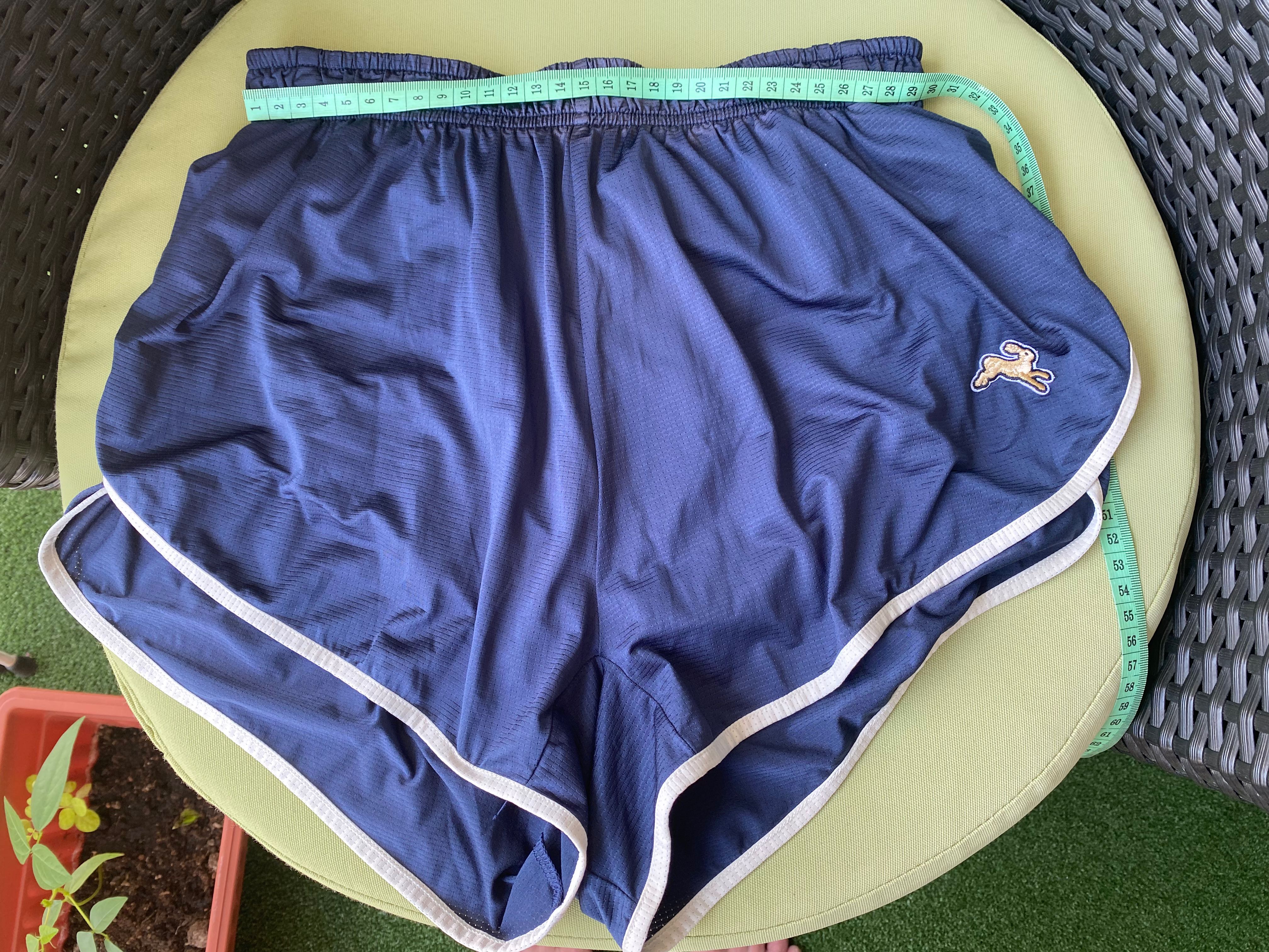 High cut running sales shorts