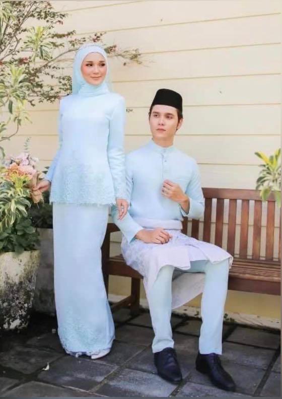 Baju Melayu Andika in Baby Blue-19 – FASHIONHUB