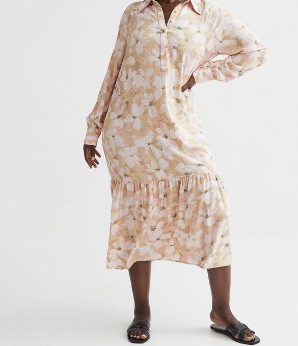 Articulation ~ side Milliard H&M Patterned Shirt Dress, Women's Fashion, Muslimah Fashion, Dresses on  Carousell