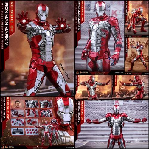 Hot Toys Iron Man Mark 5 2022 Die-Cast Reissue, Hobbies & Toys, Toys &  Games On Carousell