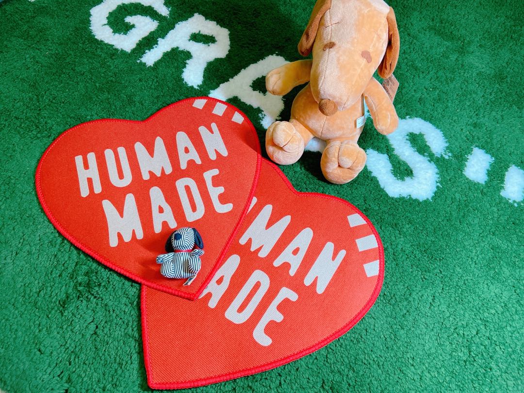 サイズはスモールです値下げ中 新品未開封 HUMAN MADE HEART RUG SMALL ...