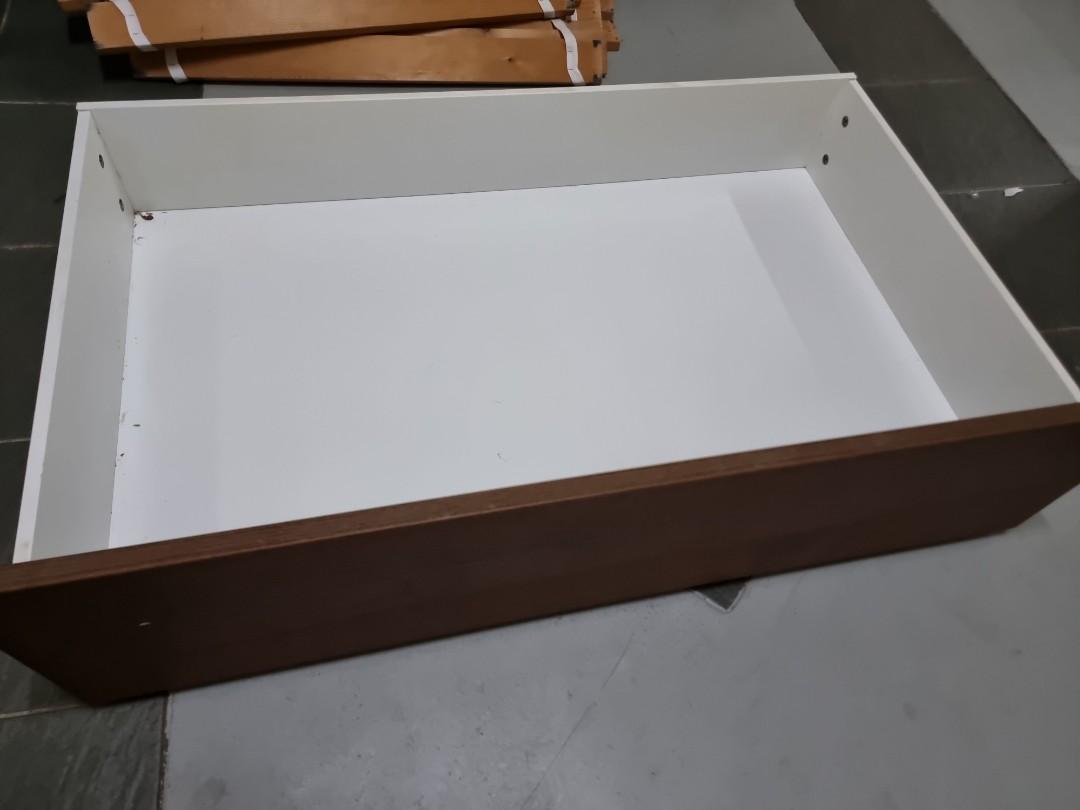 IKEA Bed drawers (under bed) with caster wheels, Furniture & Home