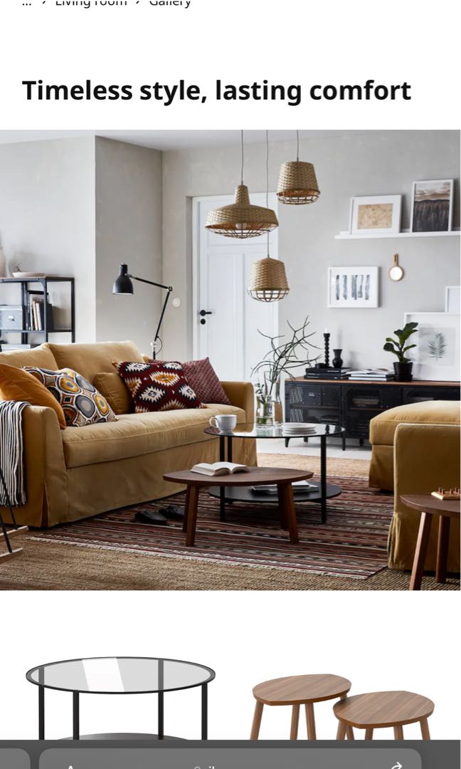 IKEA FARLOV SOFA, Furniture & Home Living, Furniture, Sofas on Carousell