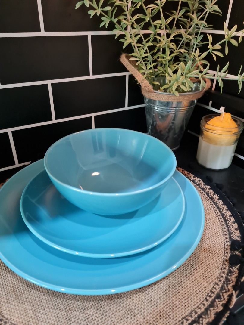 Ikea plate set, Furniture & Home Living, Kitchenware & Tableware