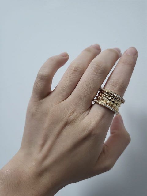 Instock Bvlgari Bzero rock ring Women s Fashion Jewelry
