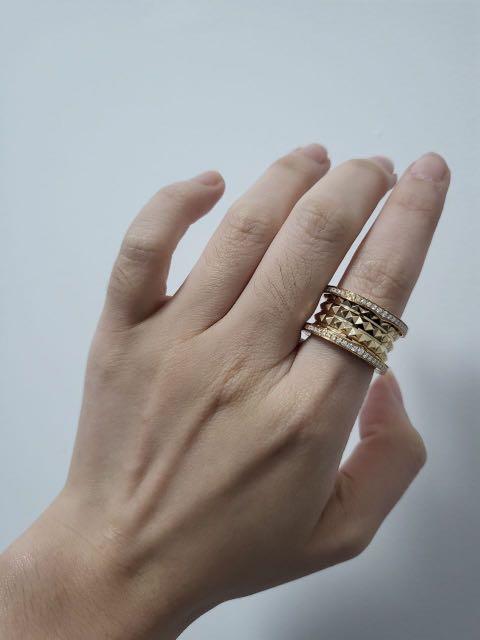 Instock Bvlgari Bzero rock ring Women s Fashion Jewelry Organisers Rings on Carousell