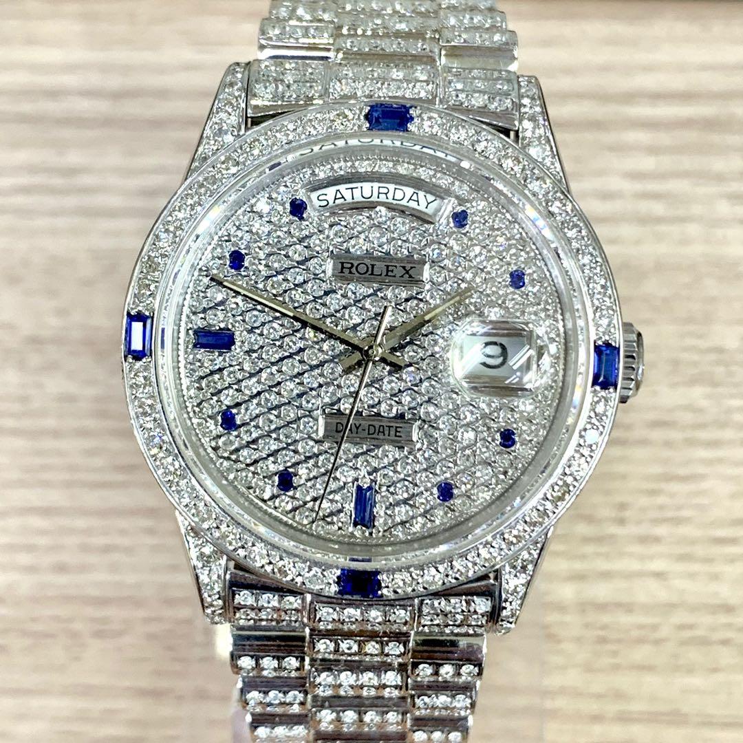 Mens bling watches hot sale