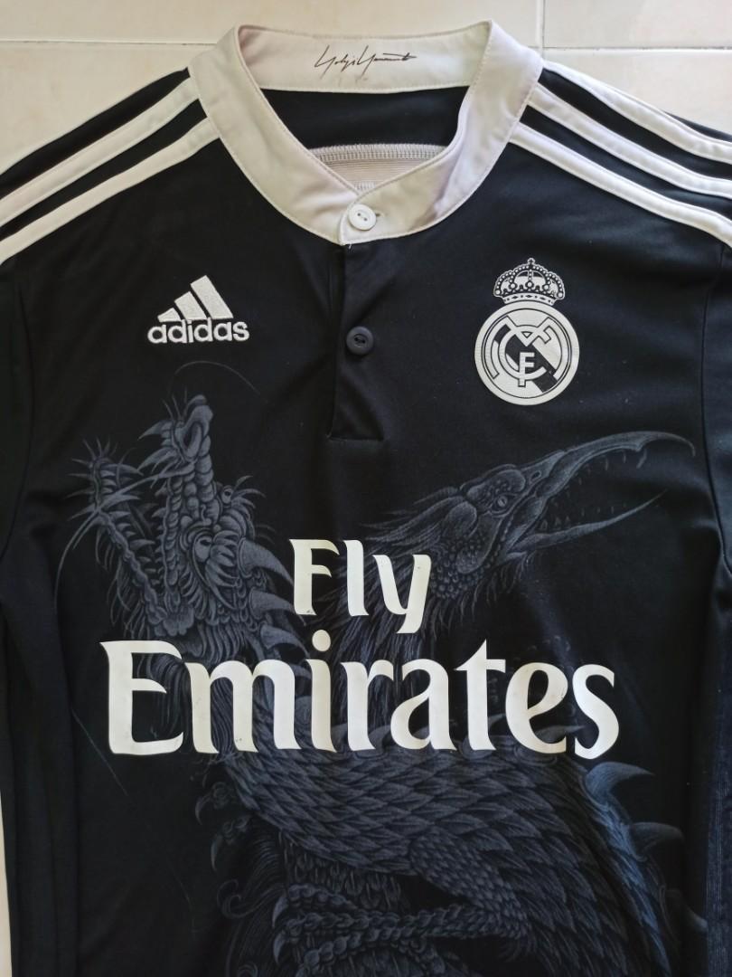 Jersey Real Madrid Third kit 2014/2015 yohji yamamoto Y3 Dragon