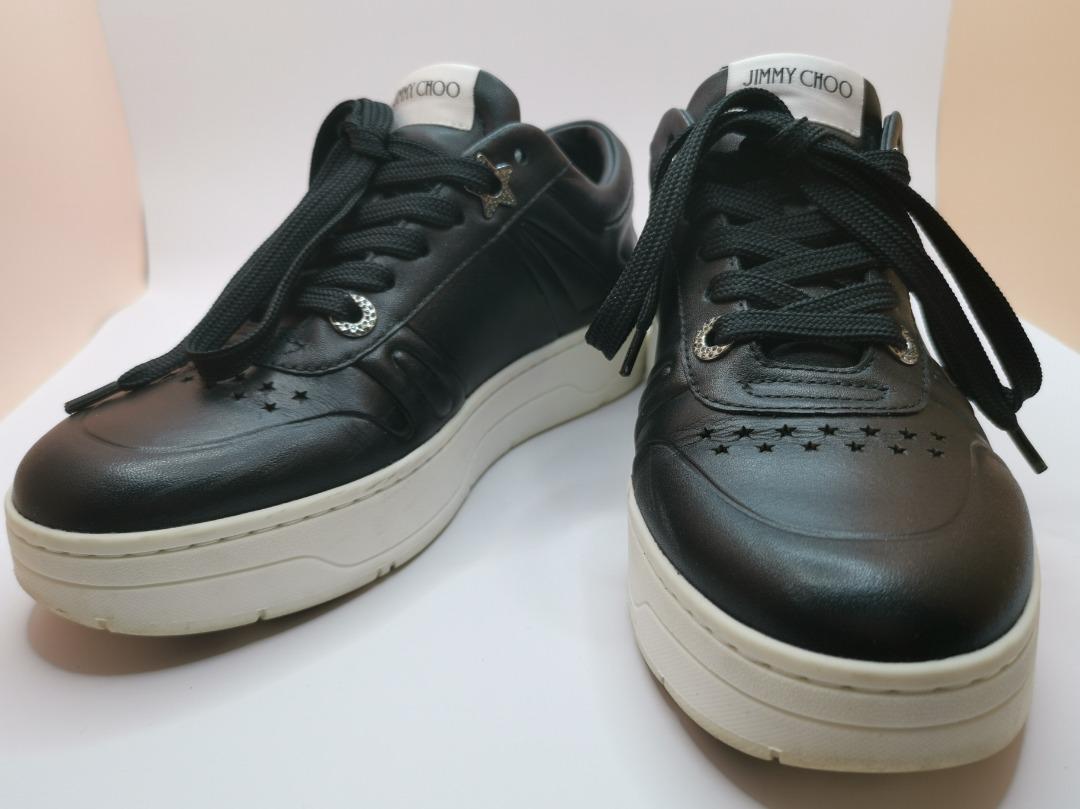 All black hotsell jimmy choo trainers