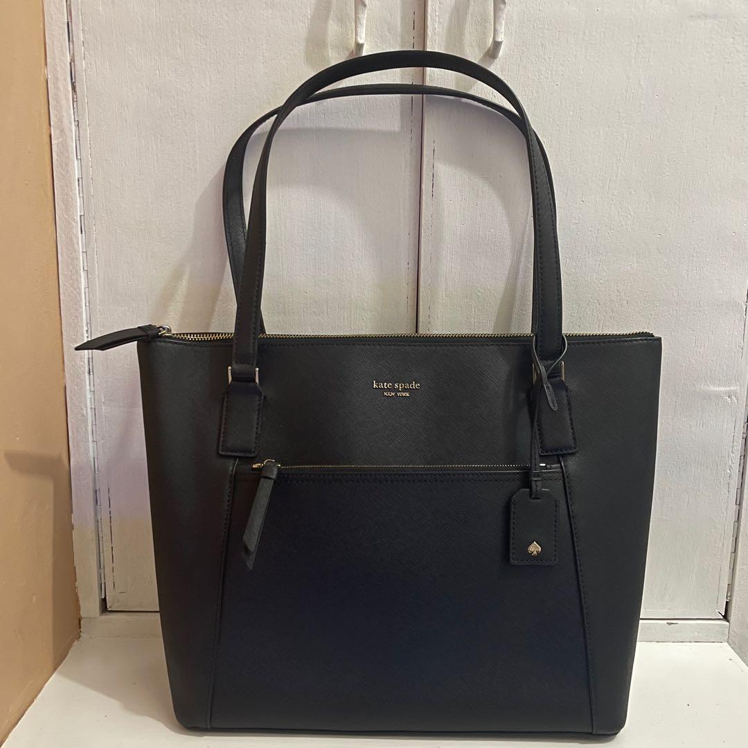 Kate Spade Cameron leather pocket tote bag Women s Fashion Bags