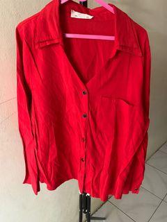 Kemeja merah jrep