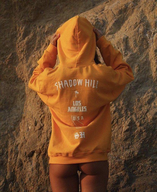 Kendall Jenner t Shadow Hill T TANGERINE OVERSIZED