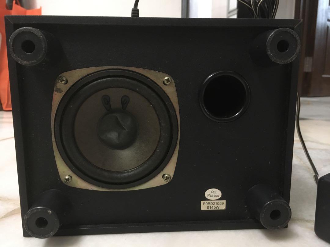 Labtec 325 Pulse Speaker System — Subwoofer, Audio, Soundbars, Speakers