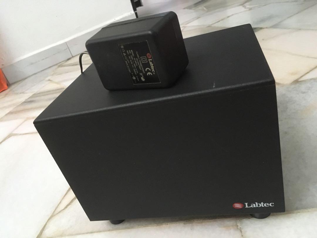 Labtec 325 Pulse Speaker System — Subwoofer, Audio, Soundbars, Speakers