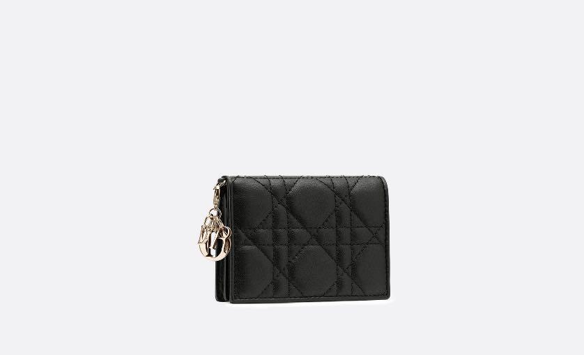 LADY DIOR FLAP CARD HOLDER, Luxury, Bags Wallets on Carousell