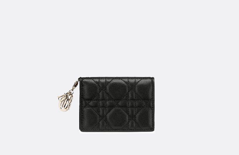 Lady dior new arrivals flap card holder