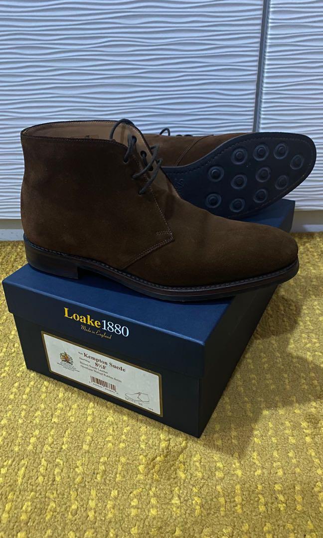 Loake discount kempton suede