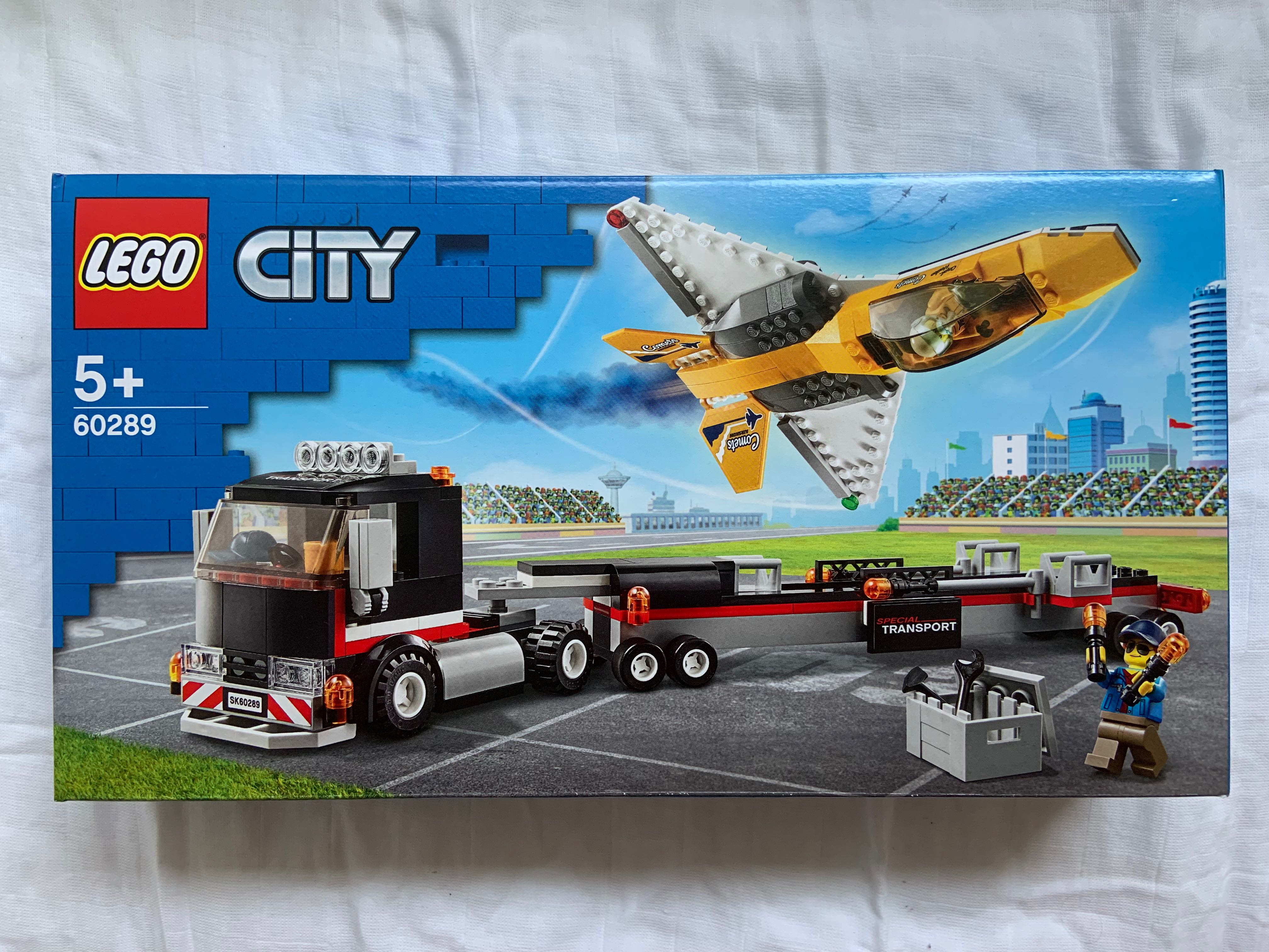 LEGO 60289 City Airshow Jet Transporter, Hobbies & Toys, Toys & Games ...