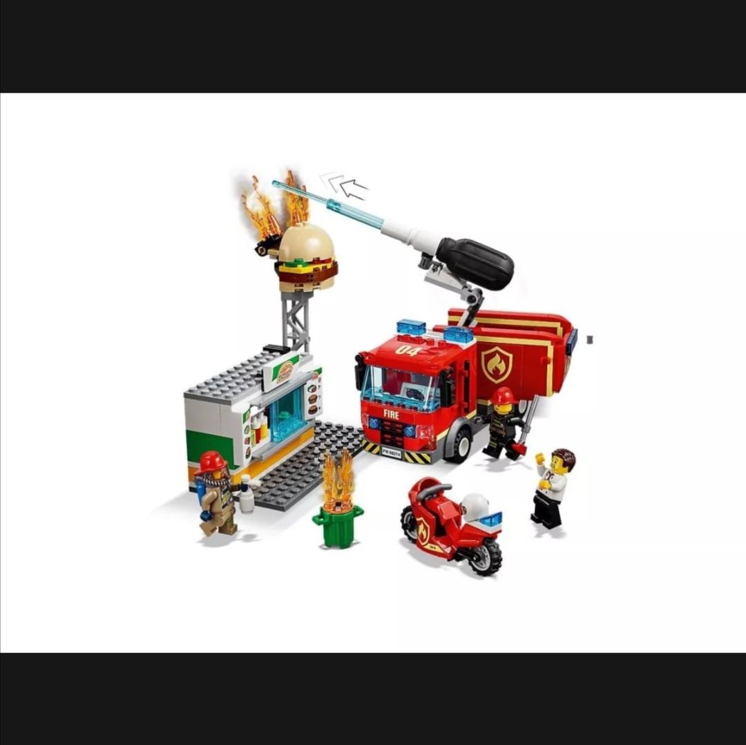 Lego city burger fire deals