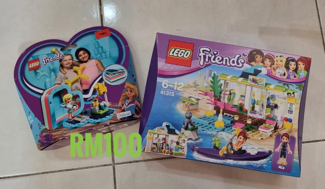 Lego friends mia surf shop shop