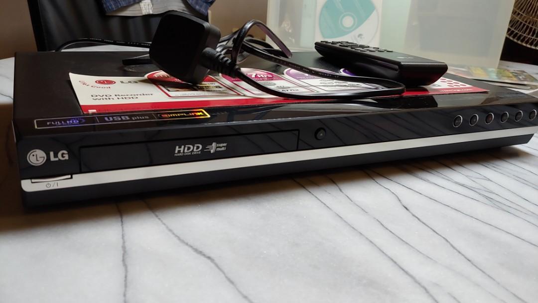 LG DVD Recorder with HDD RH387H, 家庭電器, 電視 & 其他娛樂, 藍光及播放器 Carousell