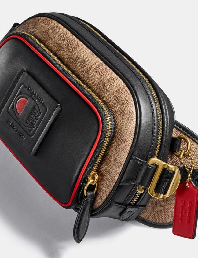 LIMITED EDITION Coach X Champion Belt Bag Men s Fashion Bags