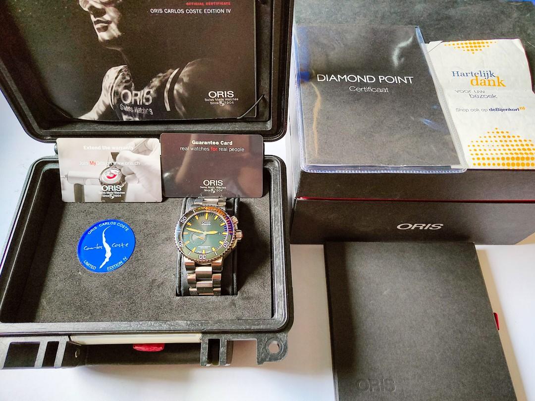 LIMITED EDITION ORIS AQUIS CARLOS COSTE EDITION IV Luxury