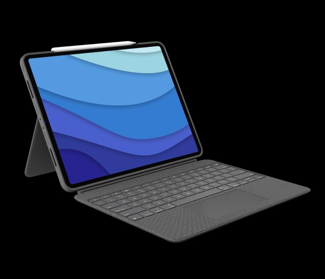 Logitech COMBO TOUCH Backlit keyboard case with trackpad for iPad Pro