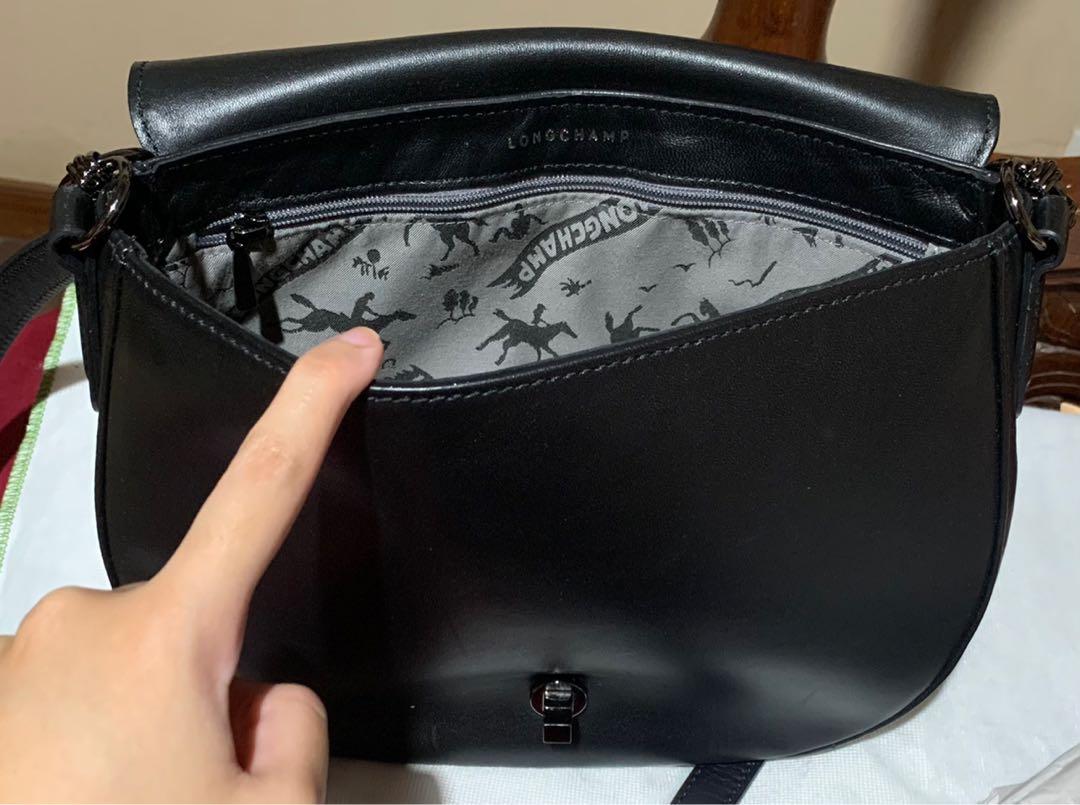 Longchamp Cavalcade Saddle Crossbody Bag Medium, Luxury, Bags