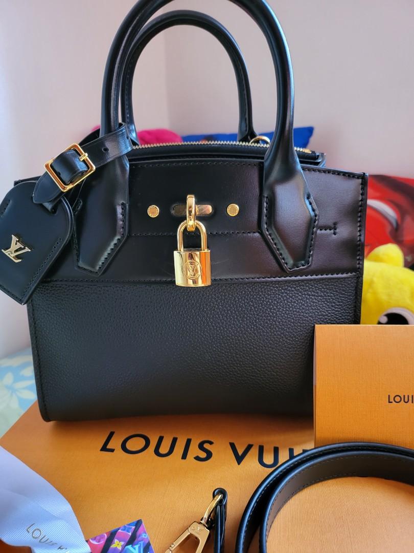 Good as new Louis Vuitton limited edition city steamer mini