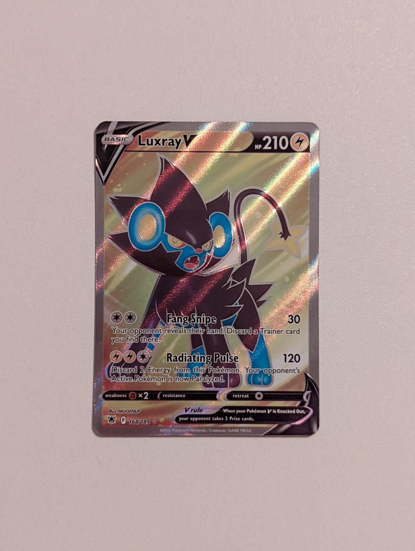 Luxray V Full Art Ultra Rare Pokemon Tcg Astral Radiance Hobbies Toys Toys Games On Carousell Luxray V Full Art Ultra Rare Pokemon Tcg Astral Radiance Hobbies Toys Toys Games On Carousell