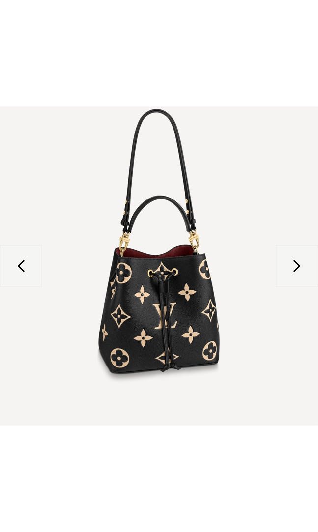 M45709 Louis Vuitton Monogram Empreinte NéoNoé BB Bucket Bag