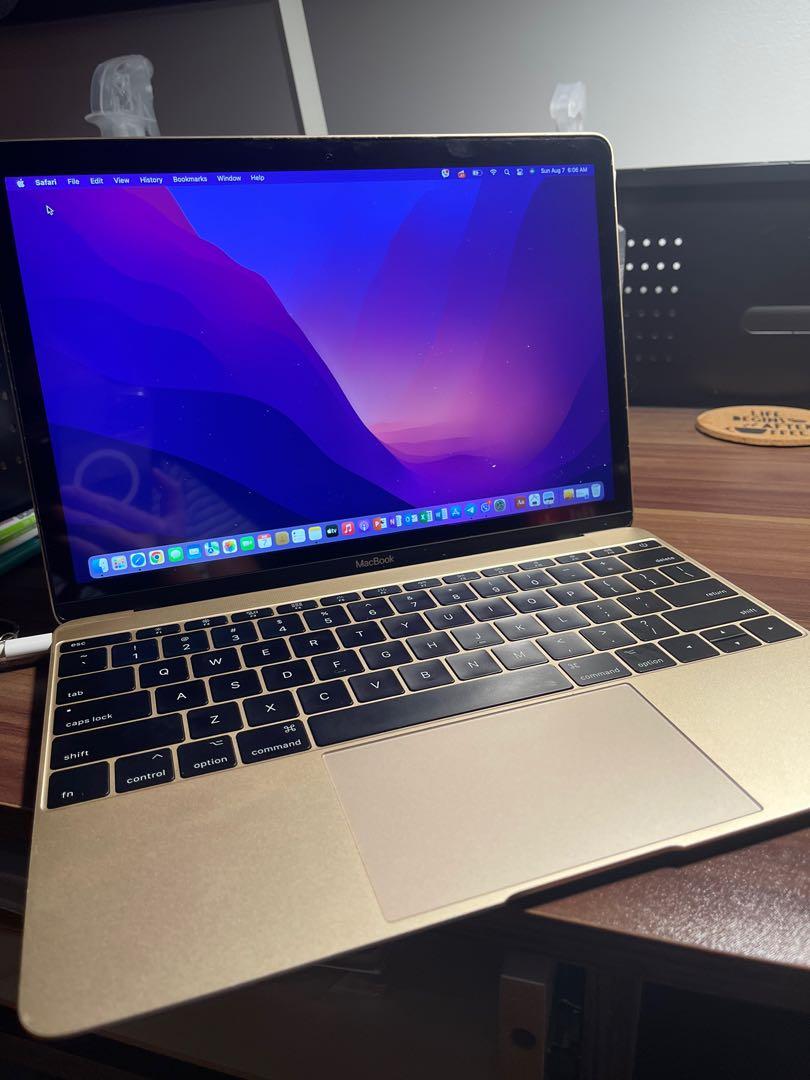 Macbook 12 2017 (Category: Laptops & Notebooks) located in Quezon City. Submitted by dacabe (Listing ID 1177174935, Image 1). Description: VERY GOOD BUY. NO SCRATCH AT ALL!!! Macbook 12 Inch Retina (2017) - Latest Core M3 8GB RAM 256 SSD 12 inch OS: Big Sur Inclusions: with screen protector, charger RFS: Extra No box, will look for one No to lowballers. Lets not waste each other’s time.