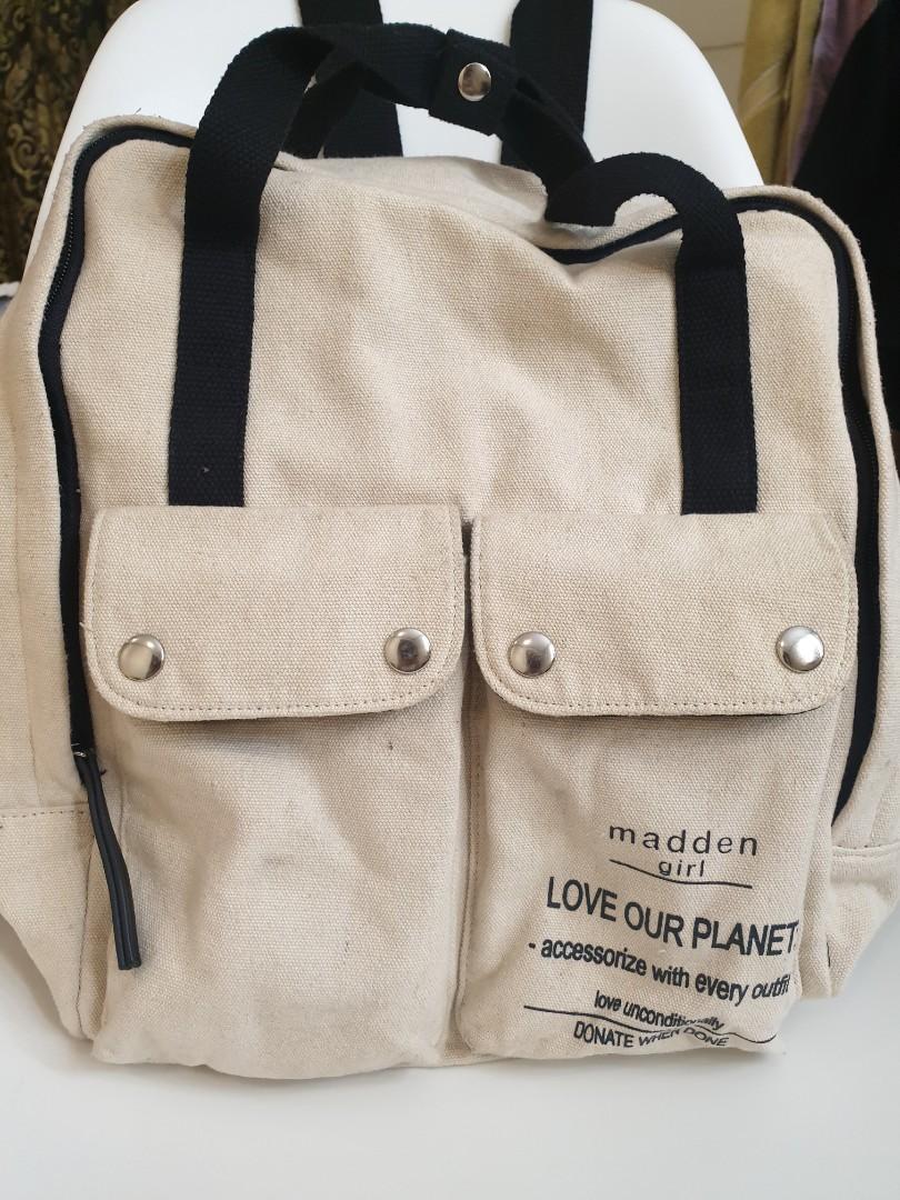 Madden girl canvas backpack clearance