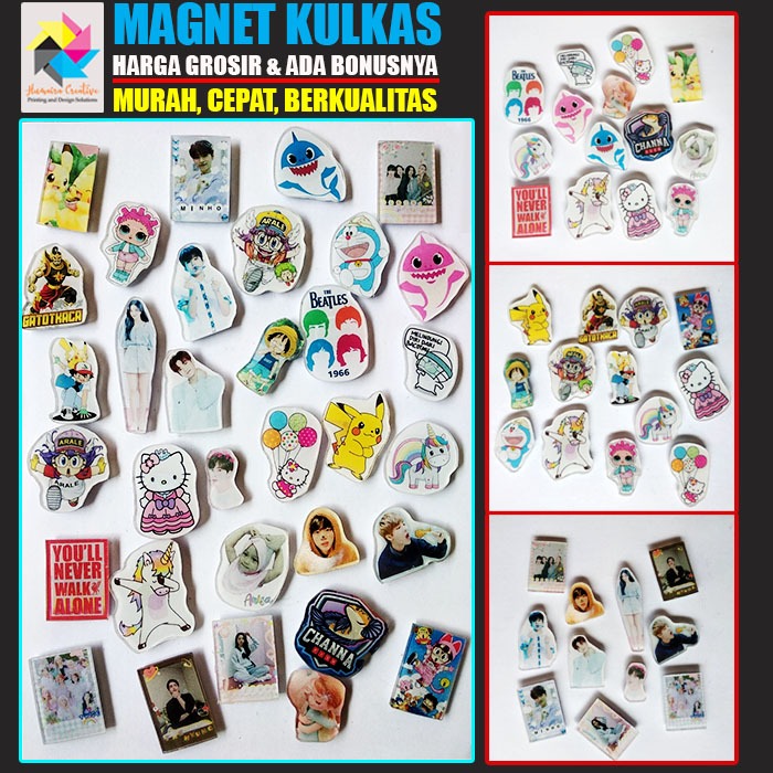 Kulkas, Hiasan atau Tempelan Kulkas custom, Toys & Collectibles, Lainnya di Carousell