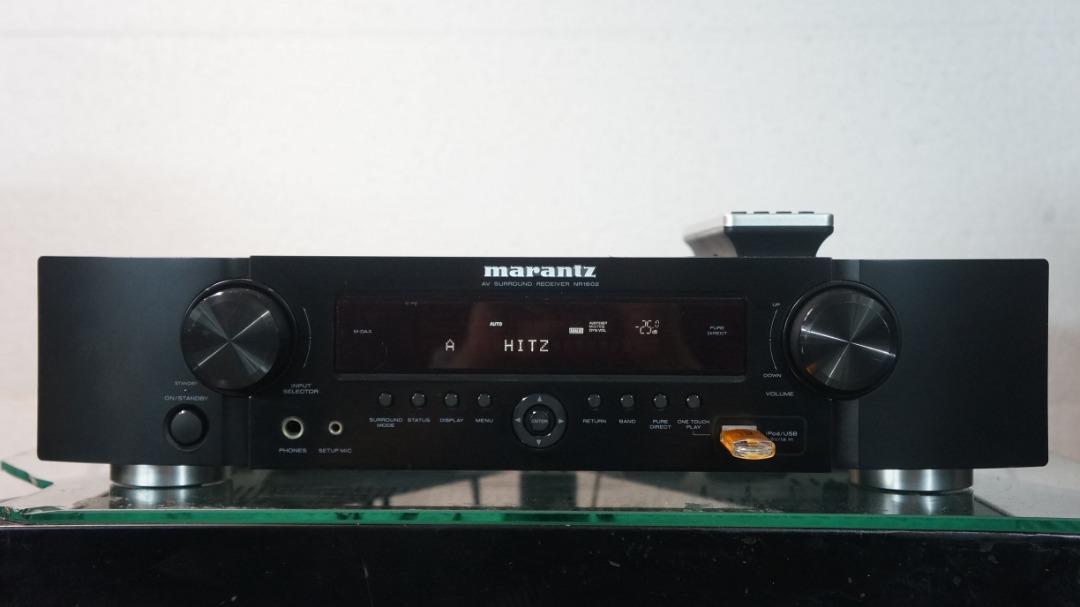 Marantz NR1602 7.1-ch 3D-ready AV Network Receiver, Audio
