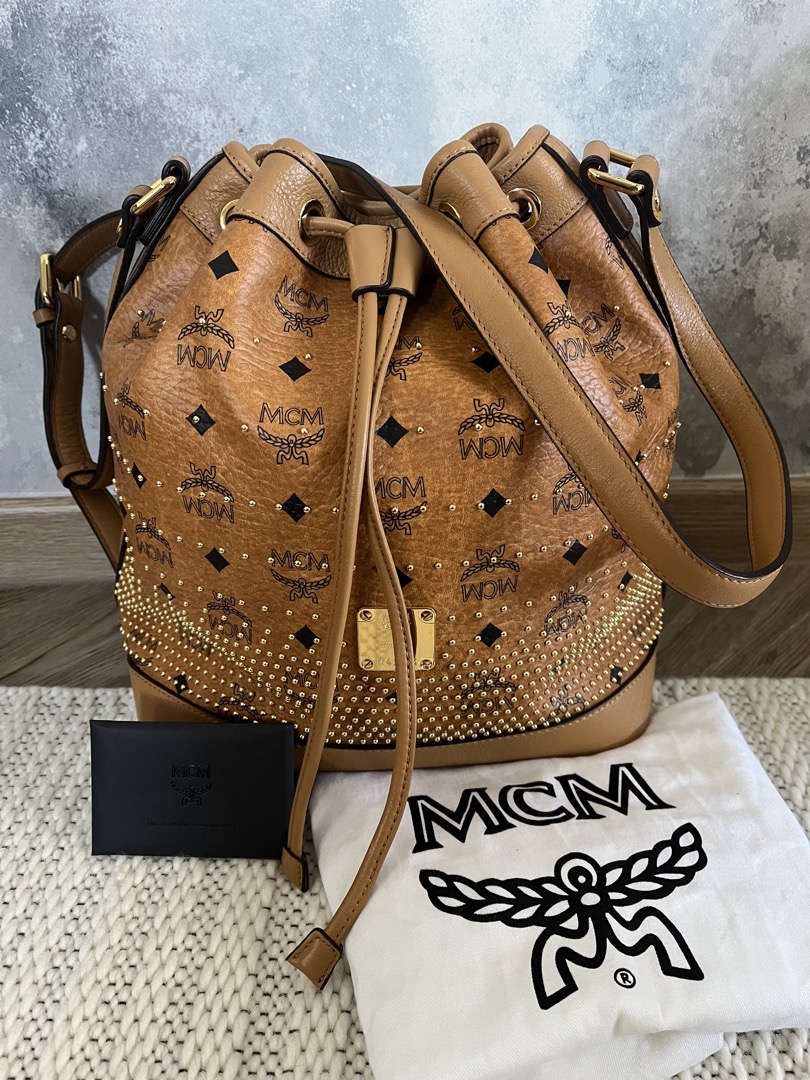 MCM Bucket Bag Women s Fashion Bags Wallets Cross body Bags
