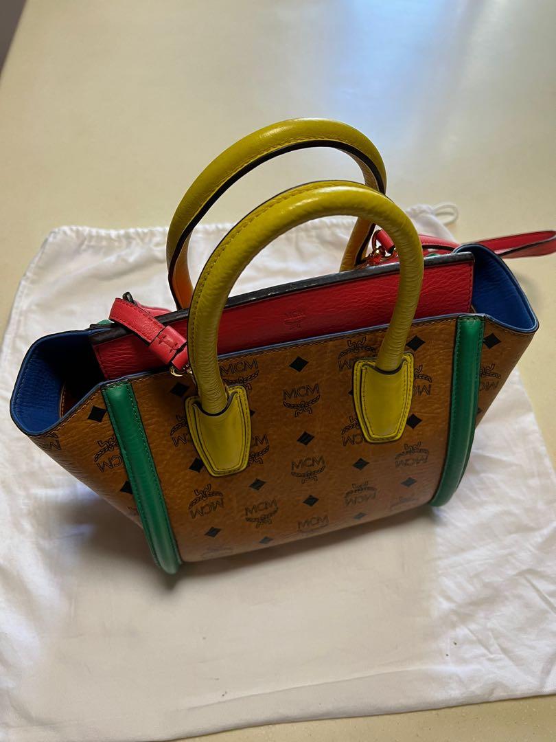 Mcm cheap multicolor bag