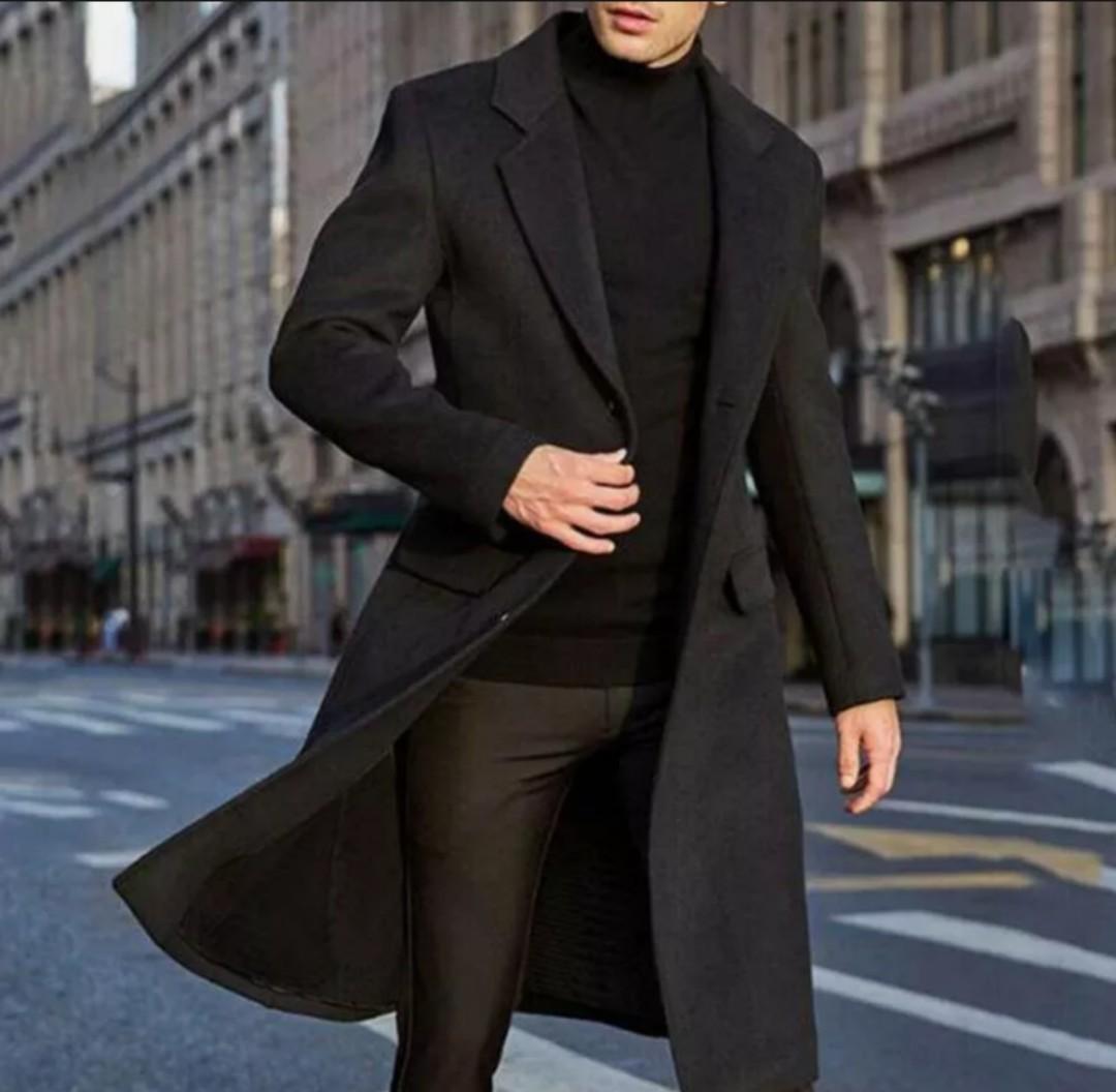 Mens black dress coats outlet