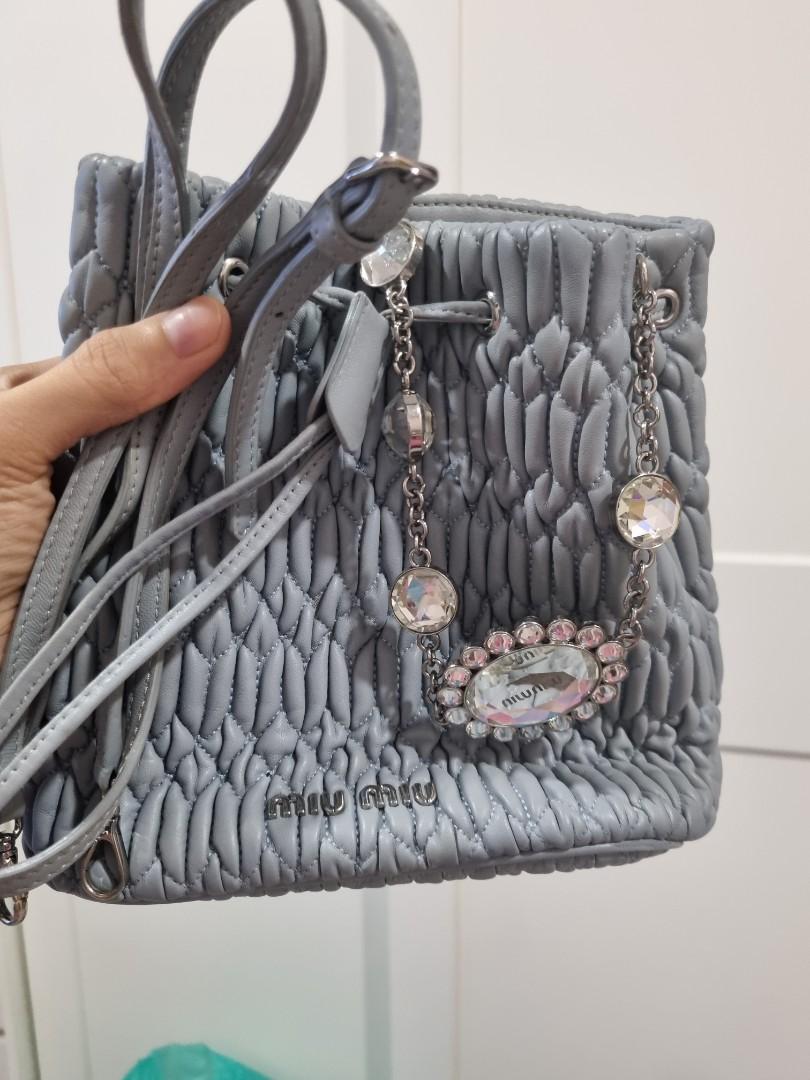 Miu miu bucket bag on sale