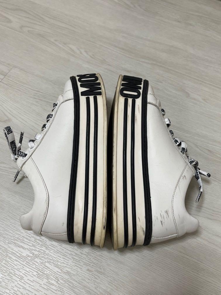 moschino platform sneakers