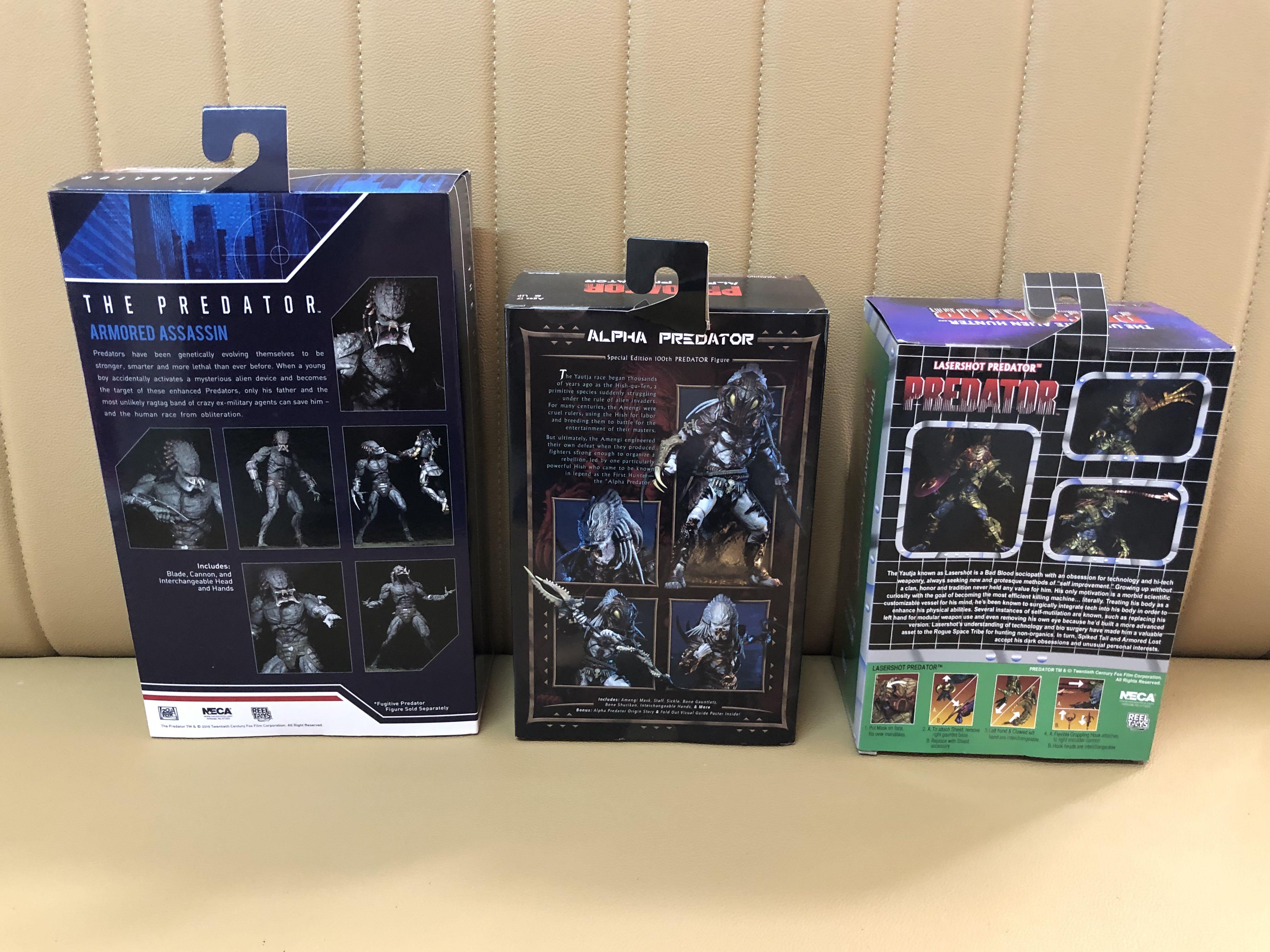 NECA 鐵血戰士Predator Ultimate -3款(Assassin/ Laseshot /Alpha