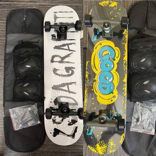 (包護具)現貨New 全新滑板🛹花式滑板 skateboard 動作滑板 skate board