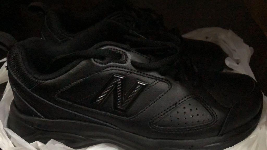 Newbalance black shoes hotsell