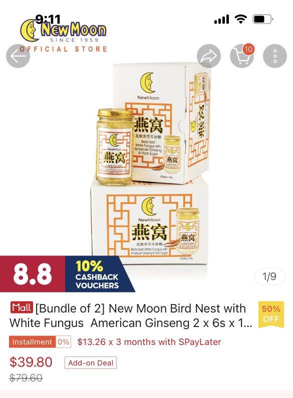 NEW MOON BIRDS NEST, Food & Drinks, Gift Baskets & Hampers on Carousell