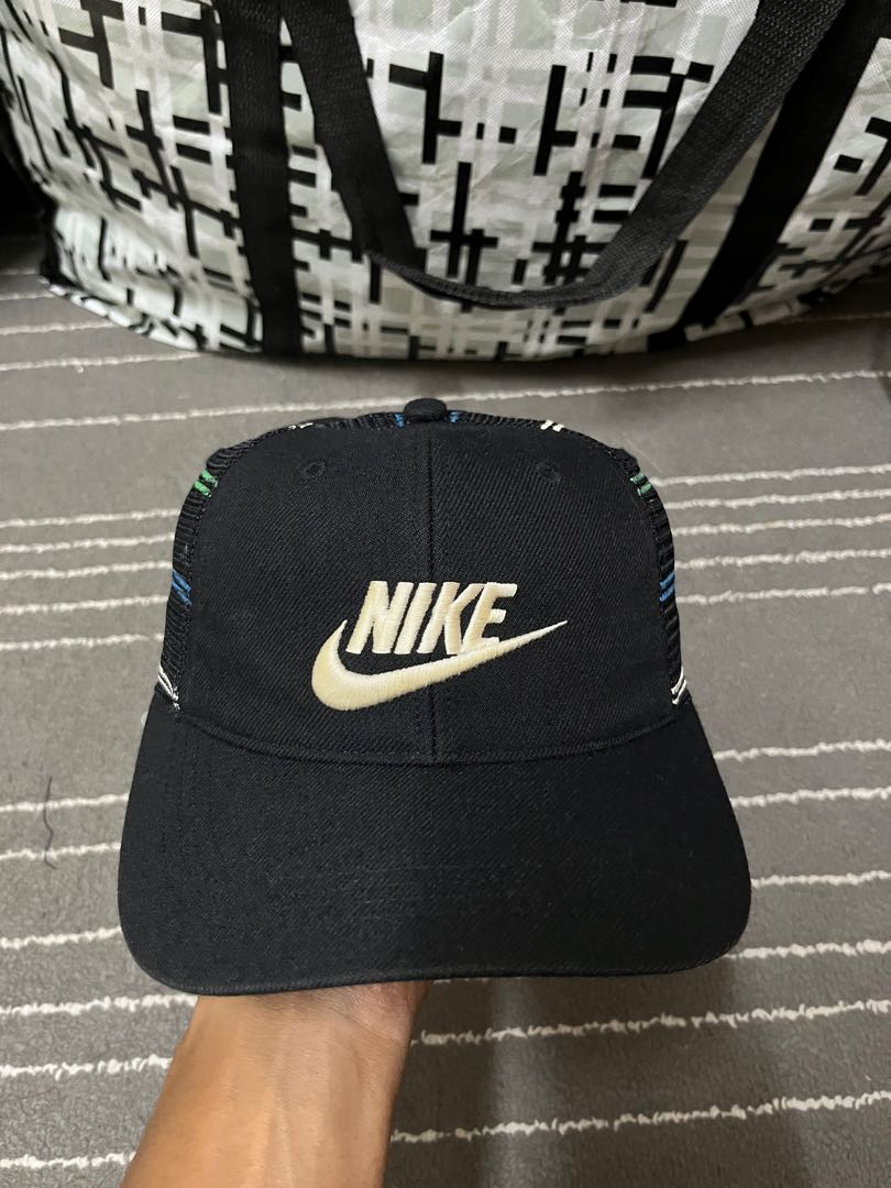 black nike half cap