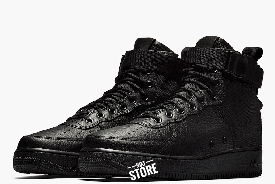 Nike af1 cheap sf mid black