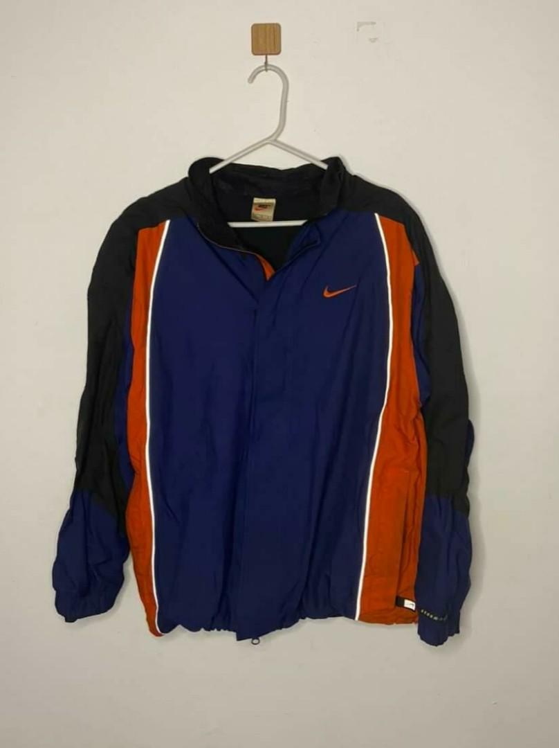 Nike Bomber Wind Breaker Blue Orange 